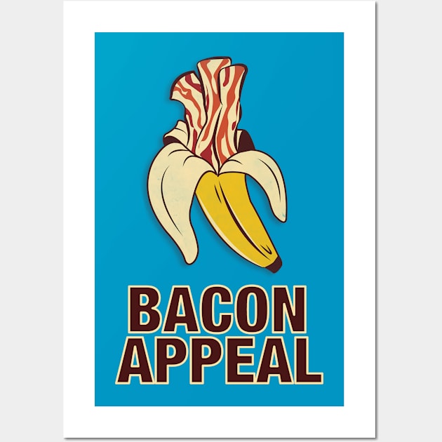 Bacon Appeal Wall Art by Slapdash